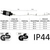 Gresonic 100 / 200 / 300 / 400-LED light chain,