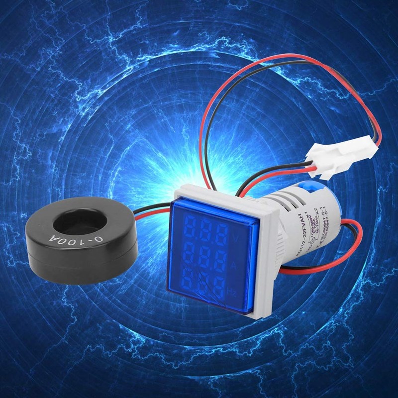 Probador de Voltaje de Corriente Alterna con Pantalla LED de