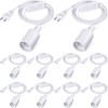 10 Pack Hanging Light Cord Pendant Light Cord with Switch