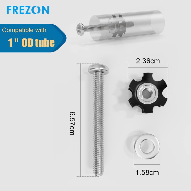 Frezon Set of 8 RV LADDER REPAIR KIT nuts Stainless
