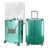 GigabitBest 30 Inch Full Clear PVC Luggage Cover, 0.4mm Thick