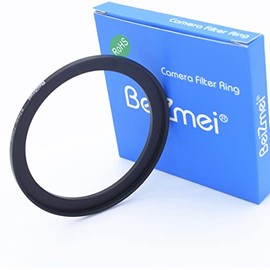 BEIZMEI 77mm-72mm Filters Step-Down Ring for Filters Compatible All Brands Ø77mm Lens to Ø72mm UV ND CPL Camera Filter. Made of CNC Machined Aluminum