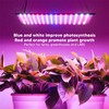 LED Grow Light Panel Quad Band 6 Lighting Colors Ultra