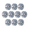 sourcing map Pack of 10 Ball Bearings Deep Groove Ball