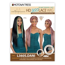 Motown Tress HD 360 Lace Frontal Wig 13X4.5 L360S.Dani (F4/27)
