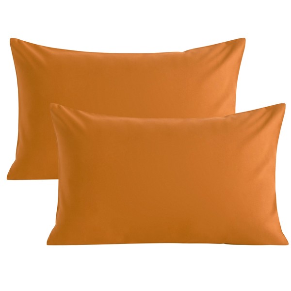 Organictune Pillow Cases King Size Set of 2 Microfiber Pillowcases
