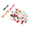 Christmas Bead Decoration Kit DIY Ornament Set Tree Hanging Decor
