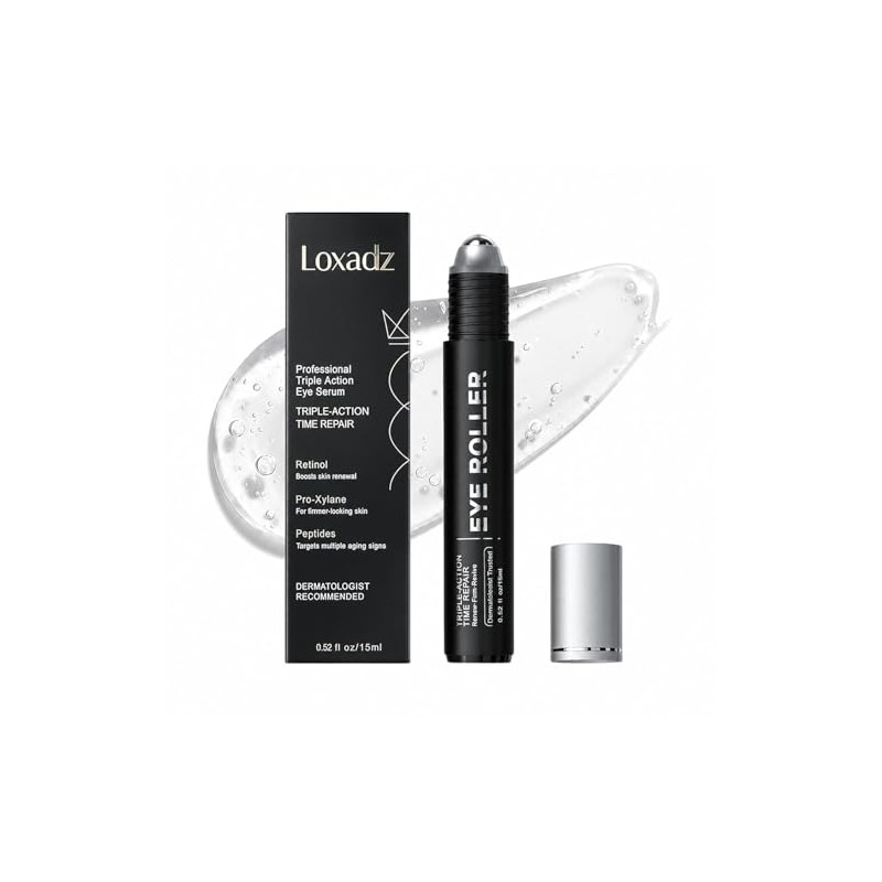 Cooling Under Eye Brightener Roller with Caffeine & Retinol