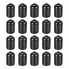 sourcing map Pack of 20 9 mm Protector Rubber End