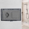 TOPPERFUN Tapa de Enchufe Impermeable, 19.00x11.50x4.50cm Tapa de Enchufe de