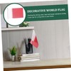 BESPORTBLE 60pcs Handheld Football Flags Cheering Signal Flags for Patriotic