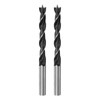 sourcing map 2pcs Brad Point Drill Bits 8.5mm(21/64") Dia Straight