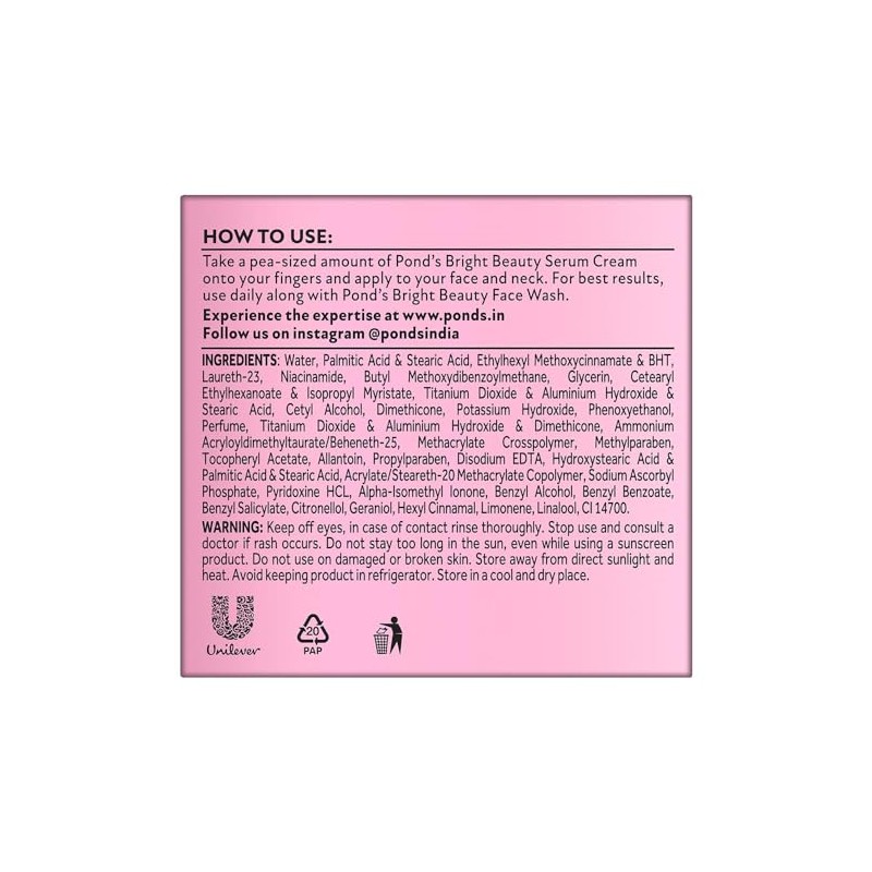 POND'S Bright Beauty SPF 15 PA ++ Crema de suero