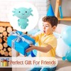 RFJYGWQM Green Axoiotl Plush Toy, 20cm Axoiotl Pillow Children's Room
