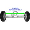 Jake Sales Wide Stance Rolling GATE 6inches Wheel Carrier: for