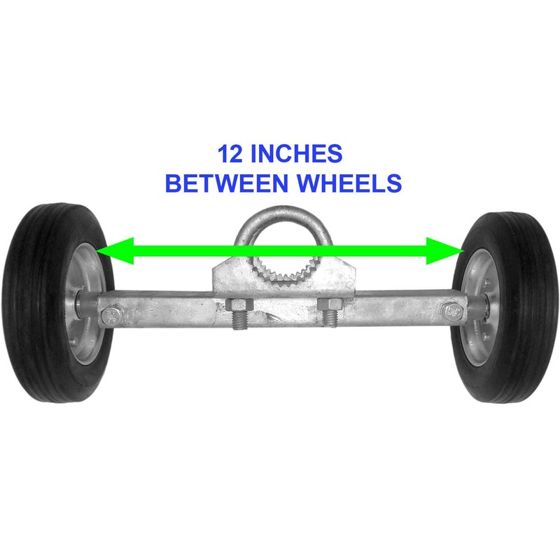 Jake Sales Wide Stance Rolling GATE 6inches Wheel Carrier: for