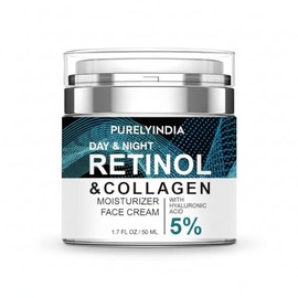 Crema de retinol para rostro SUMAX - Hidratante antienvejecimiento con colágeno para arrugas profundas, ideal para mujeres y hombres - Cuidado de la  