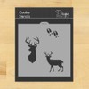 Buck / Deer Cookie Stencil