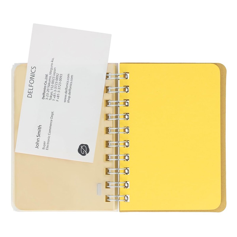 Delphonics Grandz Mini Memo with Rollbahn Pocket (Beige)