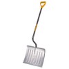 True Temper 1641200 Aluminum Snow Shovel with Ergonomic D-Grip Steel