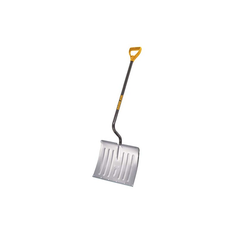 True Temper 1641200 Aluminum Snow Shovel with Ergonomic D-Grip Steel
