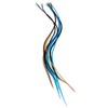 5 XXL LONG 11-13 inch (28-33cm) Real Feather Hair Extensions