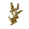 Tear Drop Brass Lure Bodies Solid Smooth Beads & Hex