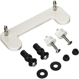 American Standard 760234-100.0200A Bottom and Top MTG Kit with Bar Hinge, White