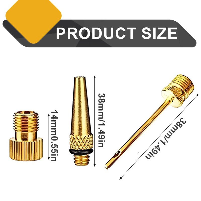 WeddHuis Bicycle Valve Adapter Set, Bicycle Adapter Valve, Car Valve