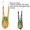 Hanging Feeding Net Bag Poultry Fruit Holder Chicken Cabbage Feeder
