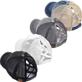 Criss Cross Bundle: Black, White, Grey & Navy (4 Pack)