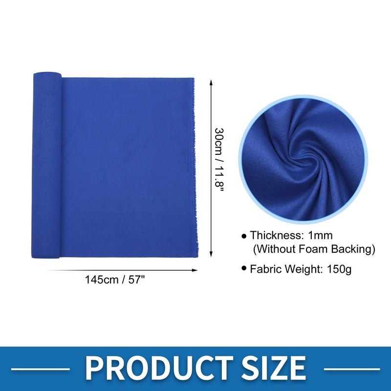 A ABSOPRO Headliner Fabric 11.8"Lx57"W Interior Trim DIY Roof Repair