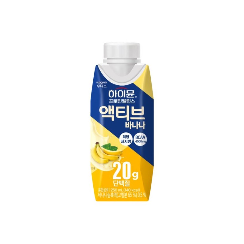 하이뮨 프로틴밸런스 액티브 바나나 250ml x 24개 Hymeun Protein Balance