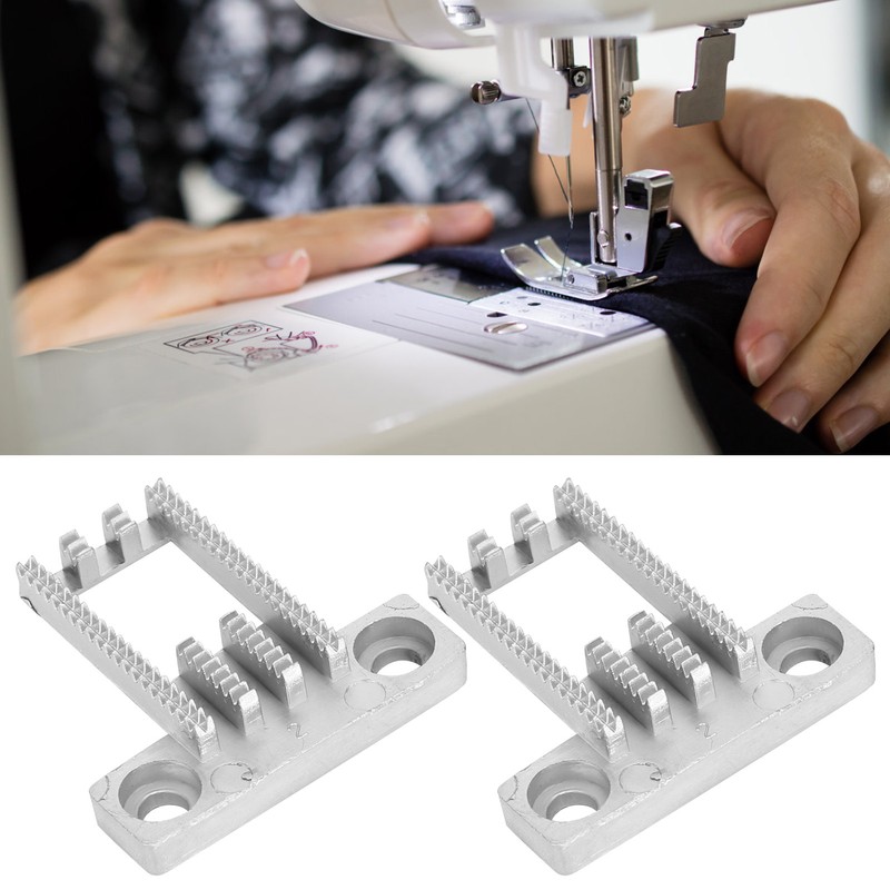 2pcs Feed Dog Replacement Accessories Fit for Singer 1408/1409/2250/2263/2273/8280/1507