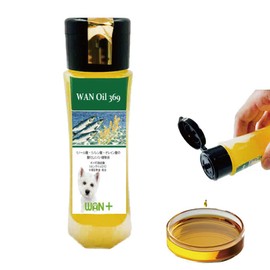 Health is Beautiful! Dog Oil Supplement for Dogs and Cats, 3.4 fl oz (100 ml), For Nutrition After A Great Disease, For Hepatic, Kidney and Pancreas, For 19 Years, Wanbana Health Consultation