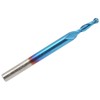 Ballnose Cutter Ball End Mill Blue Coated Spiral Router Bit