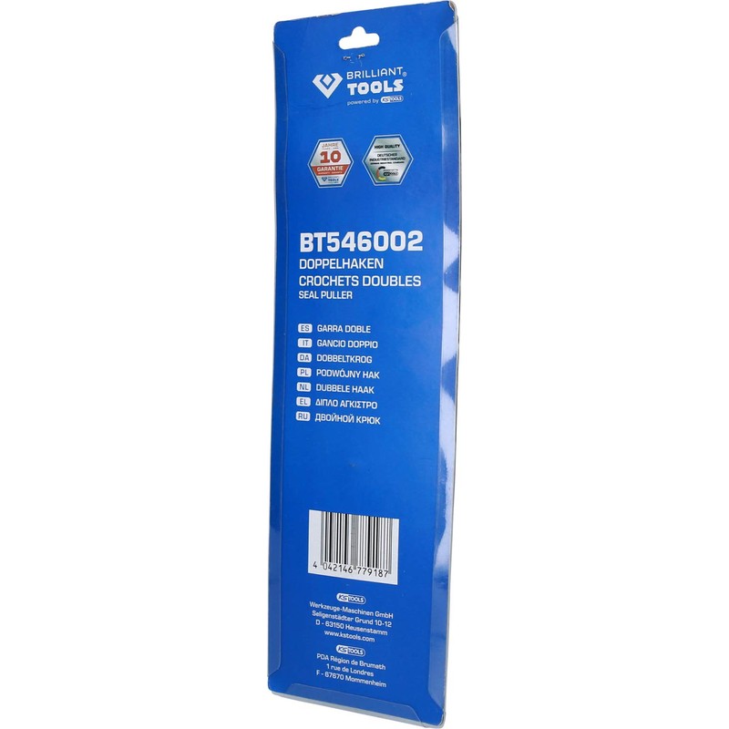 BRILLIANT TOOLS BT546002 Double Hook [Powered by KS Tools]