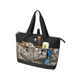 geckobrands 2 Compartment Tote Cooler – Durable, Leak-Proof Insulated Cooler Bag for Food and Drinks