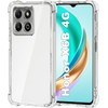 USTIYA Case for Honor X6B Clear TPU Four Corners Military-Grade