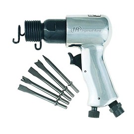 Ingersoll Rand Ingersoll-Rand 115 Standard Duty 5,000 Blows-Per-Minute Pneumatic Hammer, 115K - Tool plus 5 Piece Chisel Set