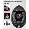 ILM ECE22.06 Model 159 Flip-Up Motorcycle Helmet Full-Face Helmet Double