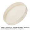 PATIKIL 4.5" PVC Pipe End Cap Fitting, 4 Pack Furniture