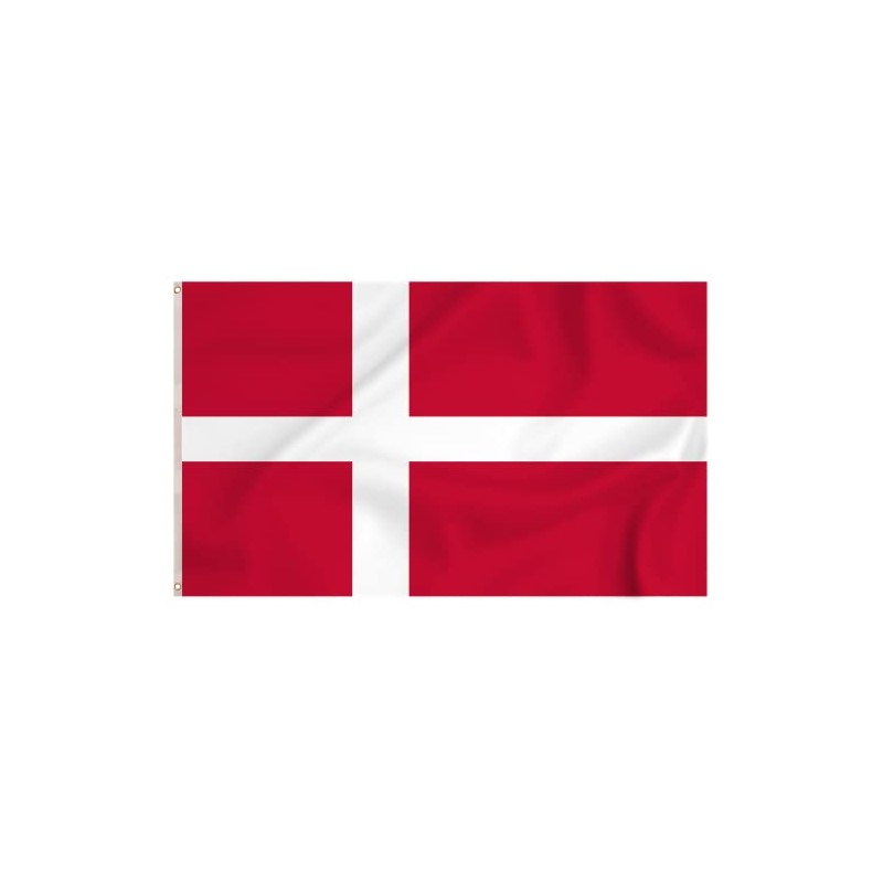 Storm&Lighthouse Denmark Flag Danish Flag European Flags 5ft x 3ft