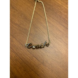Coach Logo Script Slider Bracelet Yellow MSRP $98
