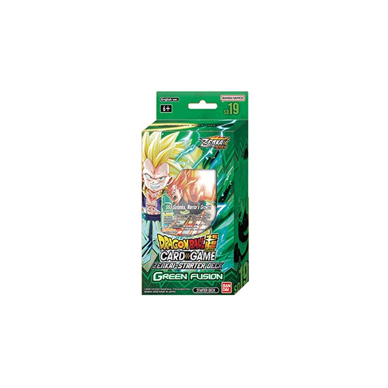 Dragon Ball Super TCG 19 SD19 Green Fusion Starter Deck