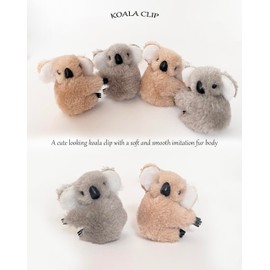 10-Pack Koala Clip Pencil Buddy Clip On Pencil Topper Animal Hungers Birthday Party Favors