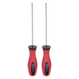 sourcing map 2pcs Ball Head Hex Screwdriver 2mm x 110mm Magnetic Ball End Hexagonal Precision Screw Driver Hex Design Wrench