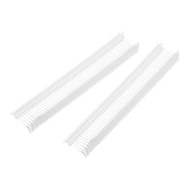 QUARKZMAN Standard Tagging Fasteners, Plastic Regular, Standard Label Gun Price Labels for Clothing Price Labeling, 12mm/0.47", Pack of 2000 Transparents