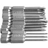 Bestgle 12 Cross Axis Phillips Screwdriver Bit, 6.35 Bit, 1