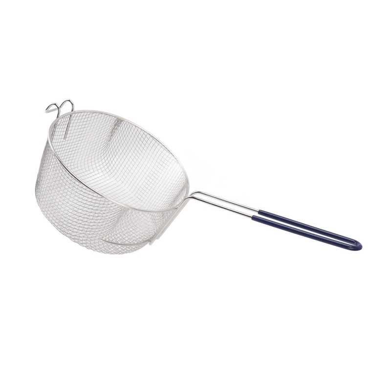 Frying Basket Stainless Steel Long Handle Reusable Rust Resistant Fry